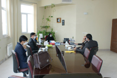 بازدید مسئولین دبیرستان های فنی حرفه ای کاشان از پژوهشکده اسانس