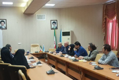 جلسه مشترک پژوهشکده اسانس دانشگاه کاشان و اداره غذا و داروی کاشان