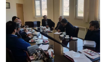 جلسه مشترک پژوهشکده اسانس و پارک علم و فناوری دانشگاه کاشان