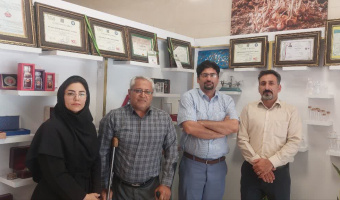 بازدید مسئولین پژوهشکده اسانس از شرکت زربرج